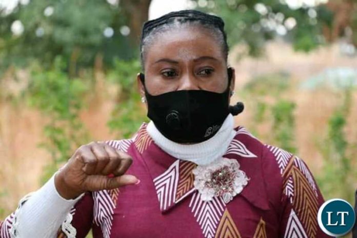 Petauke District Commissioner Mrs Velenasi Banda Moyo