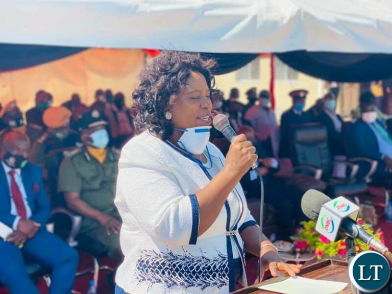 Opposition UPND MP Commends President Lungu for the Police Housing Project in Her Constituency
