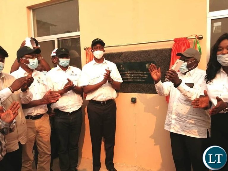 President Edgar Lungu commissions  the Musonda Falls Power Station 5 Mega Watts Upgrade