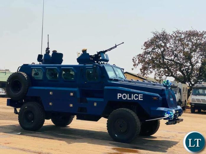 The Anti-Riot Armaoured vehicle