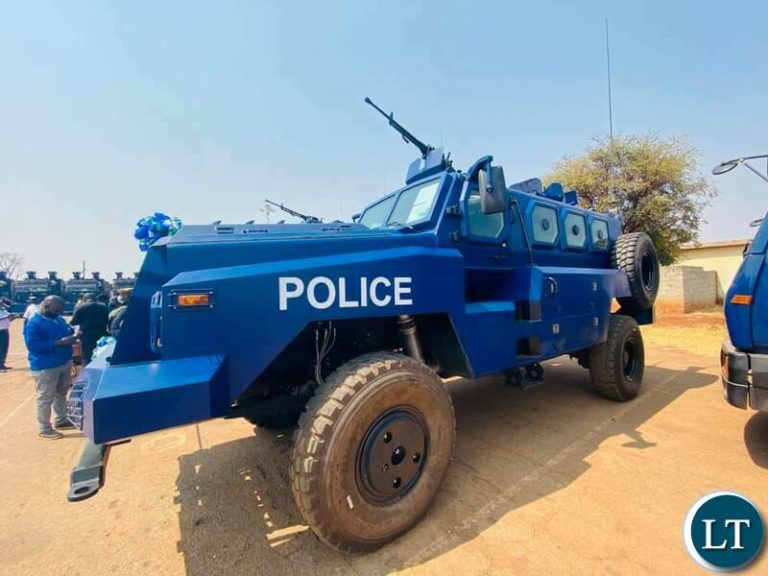 Government Hands over Mordern Anti-Riot Equipment to  Zambia Police
