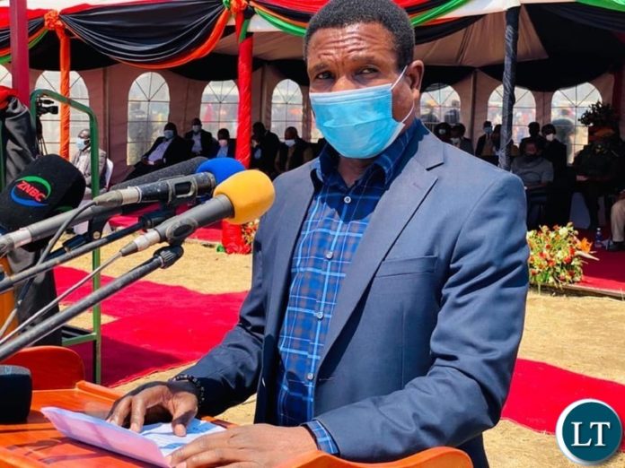 Agriculture Minister Michael Katambo