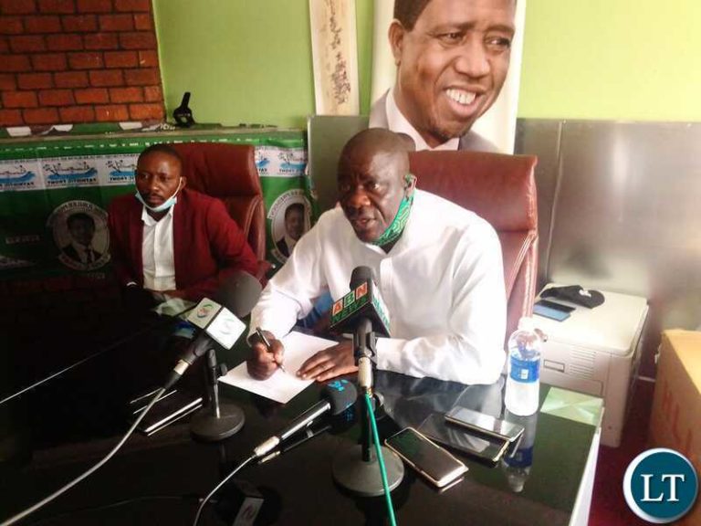 PF SG’s  Full Speech After Crushing the Opposition UPND in By-Elections
