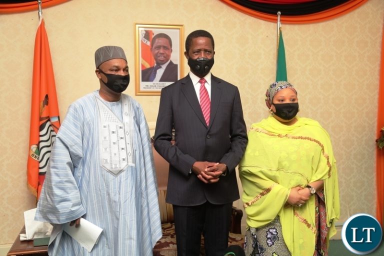 President Lungu salutes Nigeria, Ghana ties