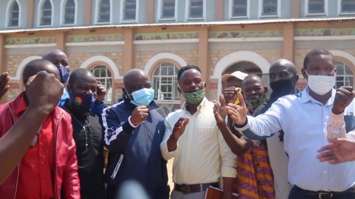 PF and UPND Members in Campaign Field