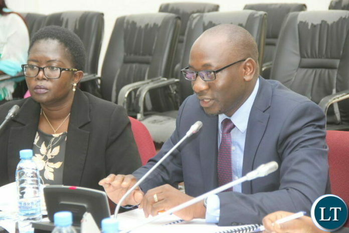 Ministry of Finance Permanent Secretary, Mr. Mukuli Chikuba