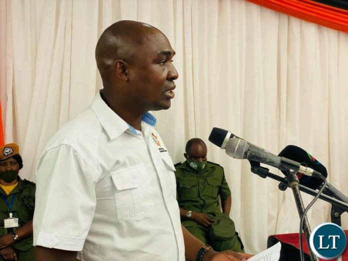 Copperbelt Minister, Japhen Mwakalombe