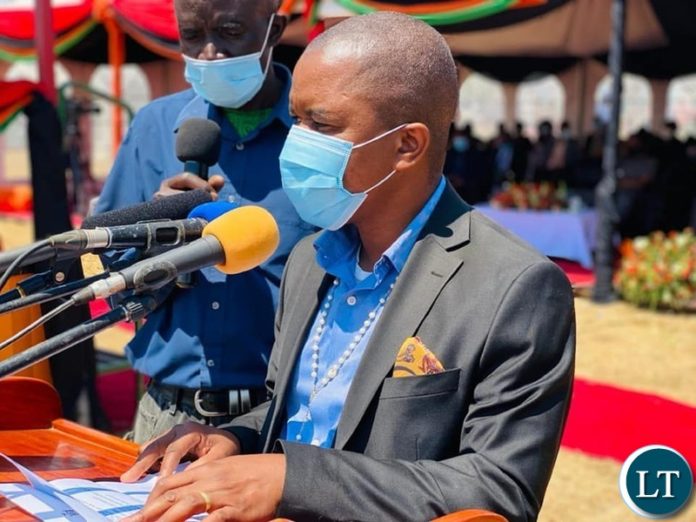 Central Province Minister Sydney Mushanga