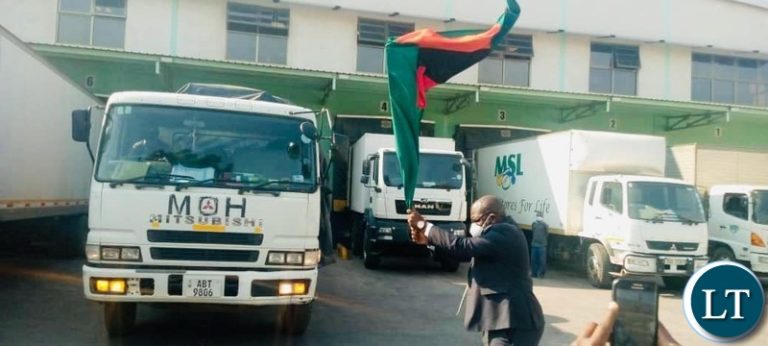 Government receives  huge consignment of assorted essential drugs