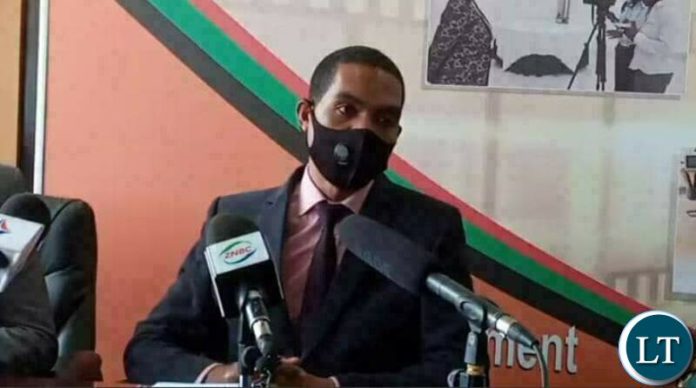 ECZ Chief Electoral Officer Patrick Nshindano
