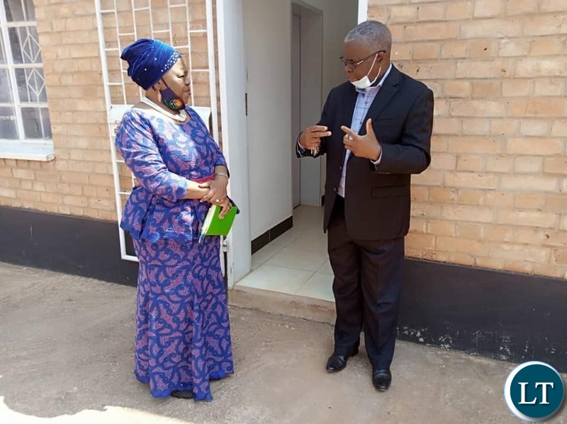 National Guidance and Religious Affairs Minister the Hon. Rev. Mrs Godfridah Sumaili MP paying a Courtesy call on the Catholic Archdiocese of Kasama