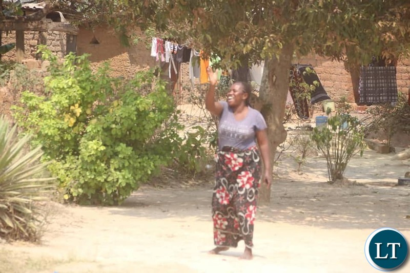 UPND Supporters Welcoming HH