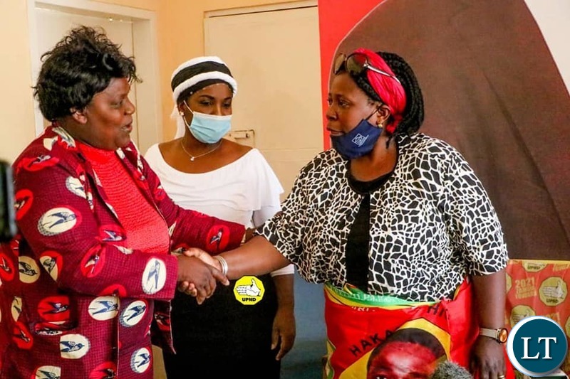 FDD's ourism Committee chairperson, Harriet being welcomed by UPNDMukololo