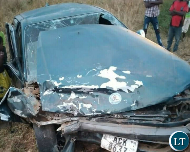 Mwense District Commissioner dies in a Road Traffic Accident