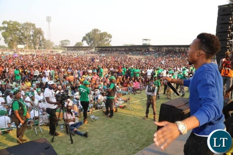 Bowman Lusambo’s Mammoth  Mobilisation Mufilira Rally in Pictures