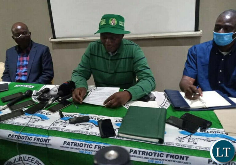 PF Vows to Launch a Vigorous Nationwide Campaign  to Retire HH after 2021 Elections