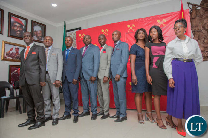 The adopted candidates from L-R Reverend Moddy Chisha Nonde - Chitambo, Maximo Mutambo - Senga Hill, Kunda Humphrey - Lunga, Kalonde - Mpika Central, Pastor Francis Chanda Chileshe - Lubasenshi, Nanyangwe Naomi - Mbala, Kapasa Makasa - Shiwang'andu, Mulenga Chiluba - Nkanchibiya and Pikiti Margaret - Malole. The adopted candidates from L-R Reverend Moddy Chisha Nonde - Chitambo, Maximo Mutambo - Senga Hill, Kunda Humphrey - Lunga, Kalonde - Mpika Central, Pastor Francis Chanda Chileshe - Lubasenshi, Nanyangwe Naomi - Mbala, Kapasa Makasa - Shiwang'andu, Mulenga Chiluba - Nkanchibiya and Pikiti Margaret - Malole.