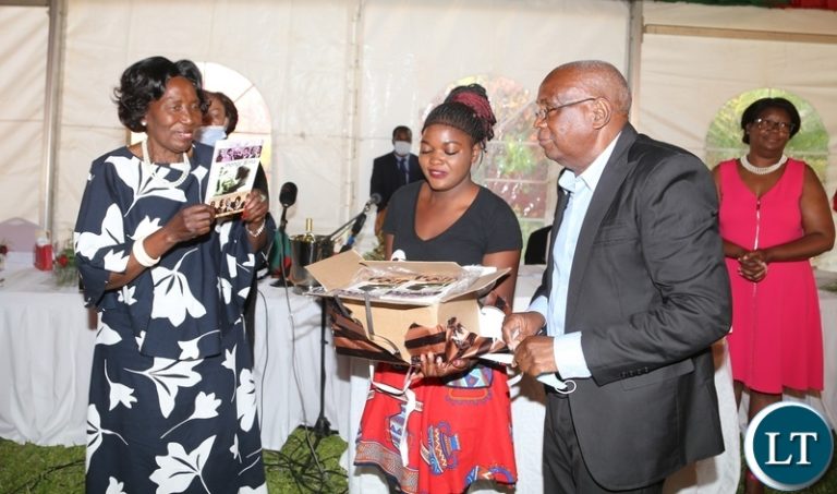 Book on “Inonge Wina – The first Vice President of Zambia” launched