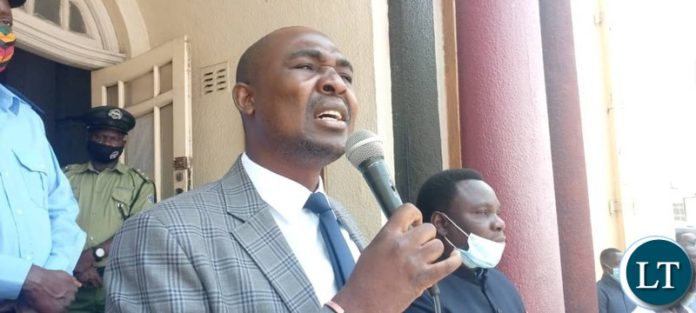 Copperbelt Province Minister Hon Japhen Mwakalombe's