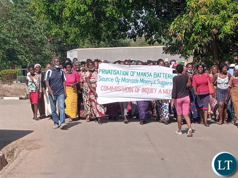 Privatisation turned our lives upside down – Ex Mansa Workers