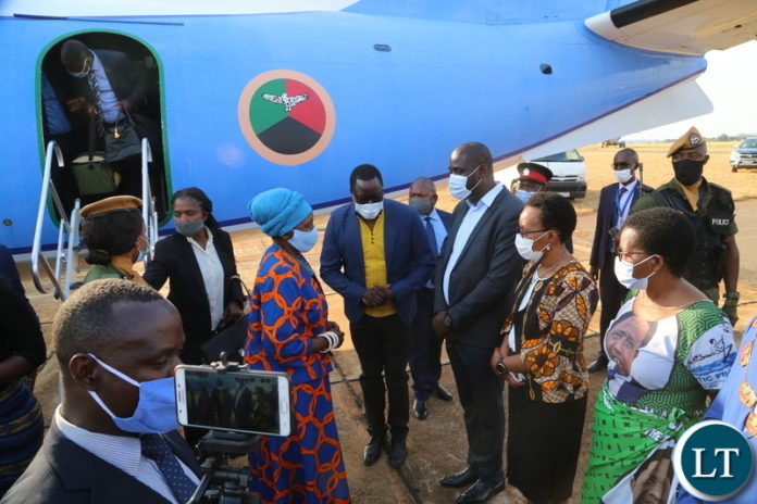 Vice President Inonge Wina
