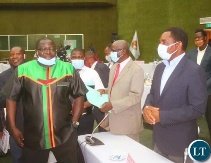 National Democratic Congress (NDC) President Chisimba Kambwili