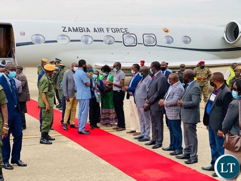 President Lungu on the Copperbelt for  a Three-day Working Visit