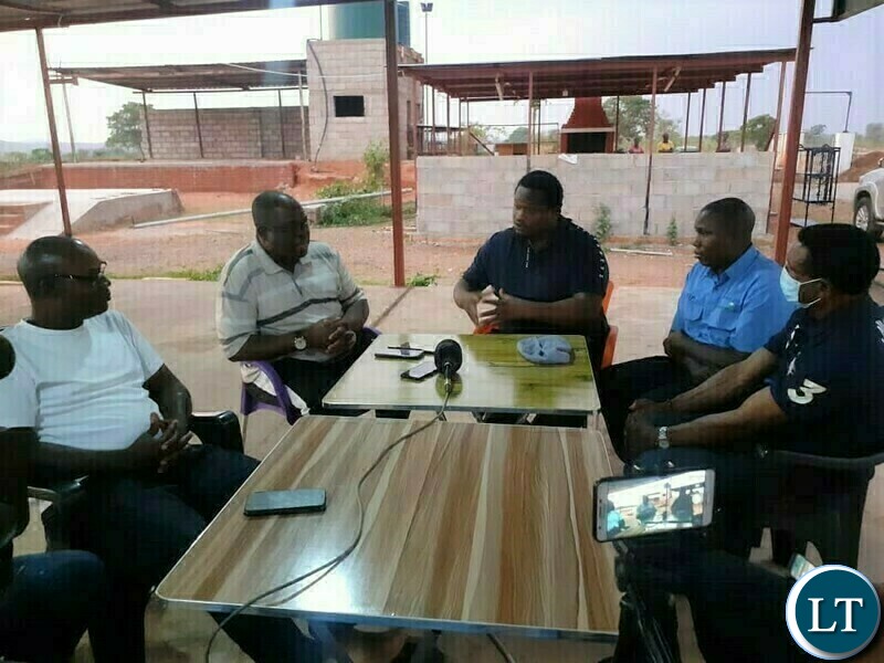 Ministers Alexander Chiteme and Michael Katambo and MPs Moses Mawere (Chipata) and Masauso Tembo (Sinda)
