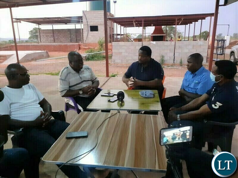 Ministers Alexander Chiteme and Michael Katambo and MPs Moses Mawere (Chipata) and Masauso Tembo (Sinda)
