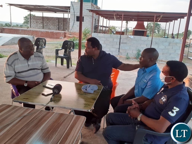 Ministers Alexander Chiteme and Michael Katambo and Masauso Tembo (Sinda)
