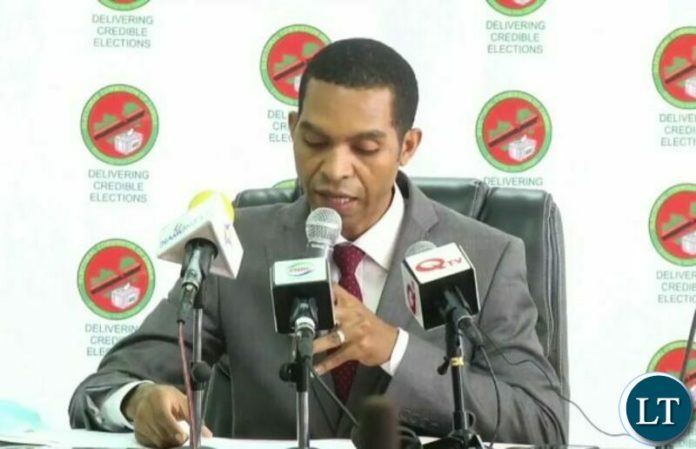 Electoral Commission of Zambia (ECZ) Chief Electoral Officer Patrick Nshindano