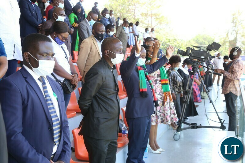 ,Leaders of the Opposition Political Parties joins in Prayers during the Commemoration of the National Day of Prayer,Fasting and reconciliation in the Show Grounds yesterday