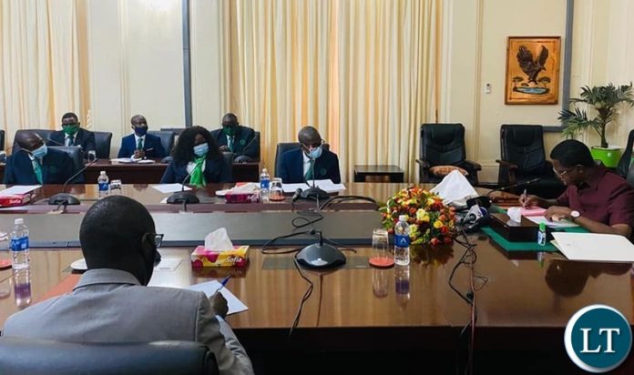 President Lungu meeting with Engineering Institute of Zambia