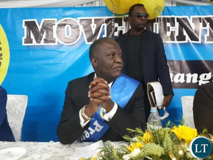 Former Minister of Finance Hon. Felix Mutati