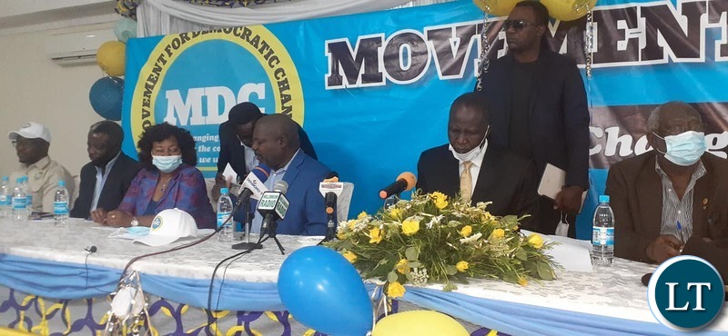Former Minister of Finance Hon. Felix Mutati