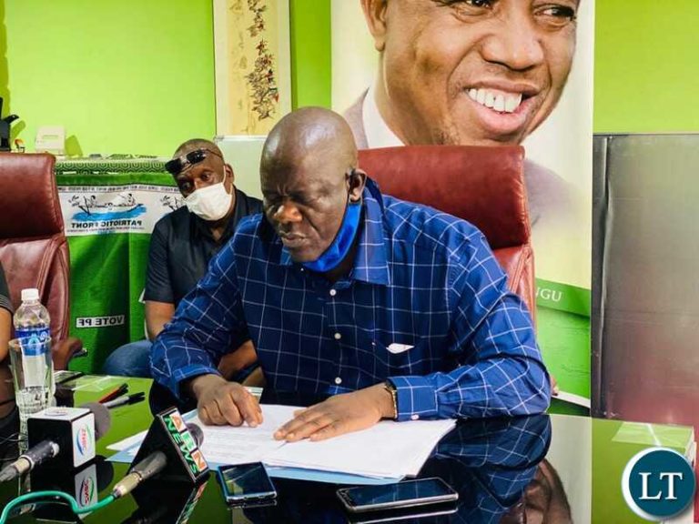 Civil Servants who want to Contest 2021 Elections have until today to Resign-Mwila