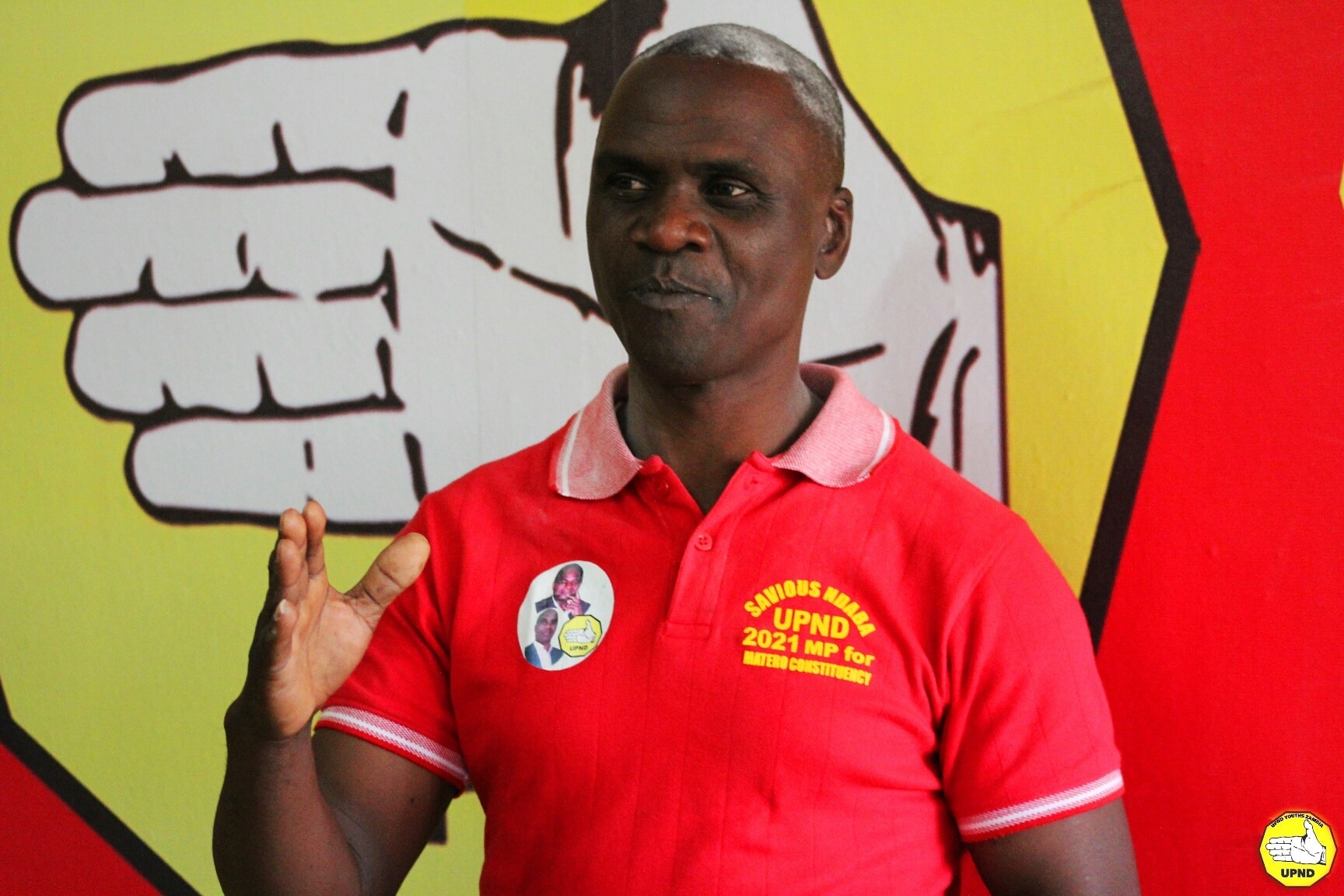 Lusaka District Chairperson Saviours Ndaba