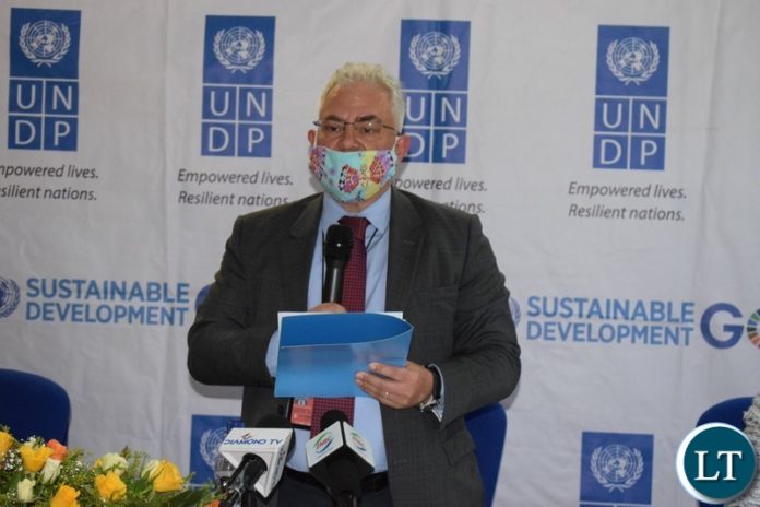 UNDP Resident Representative Lionel Laurens
