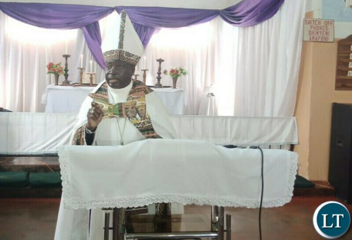 Anglican diocese of Luapula Bishop ROBERT MUMBI