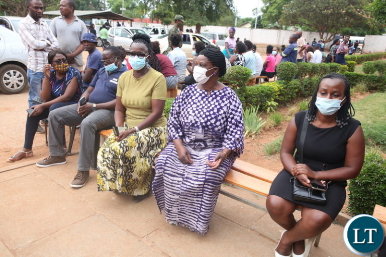First Lady Esther Lungu Registering as a Voter in Pictures