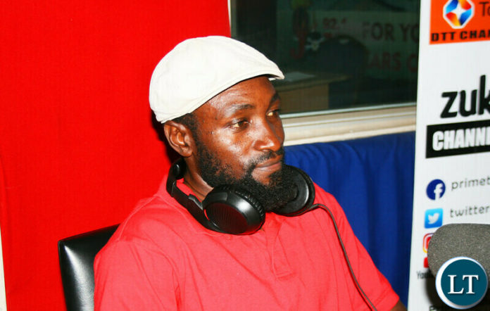 Lusaka Province Information and Publicity Secretary Otis Bwalya