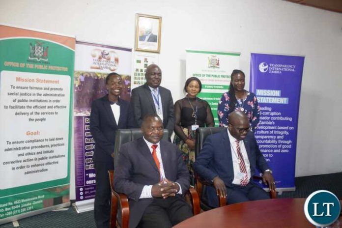 MOU Signing Ceremony between TIZ and office of public Protector