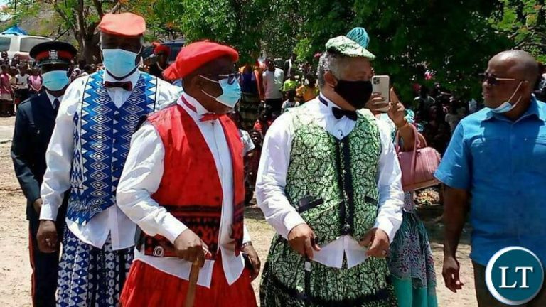 King Litunga Lubosi Imwiko the second  celebrates his 20 years coronation anniversary