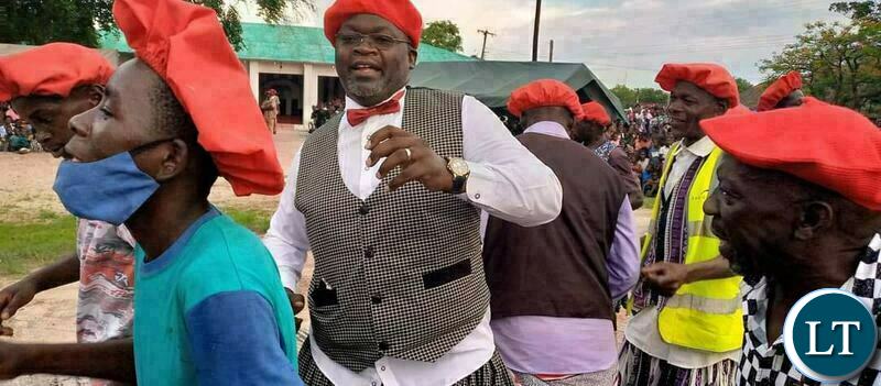 Attorney General, Likando Kalaluka at Limulunga Royal Village.