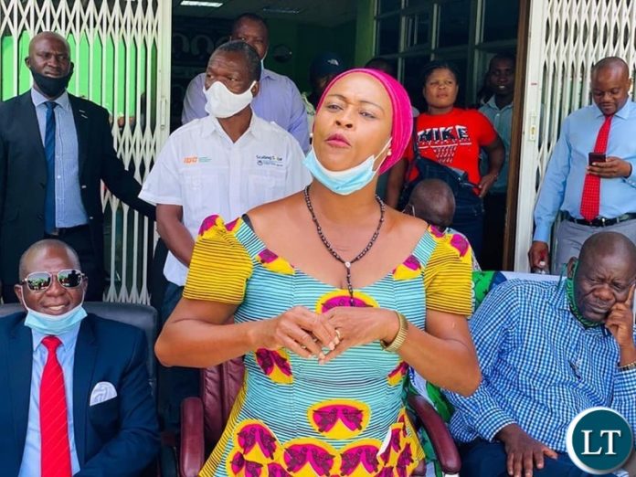 PF Deputy Secretary General Mrs Mumbi Phiri
