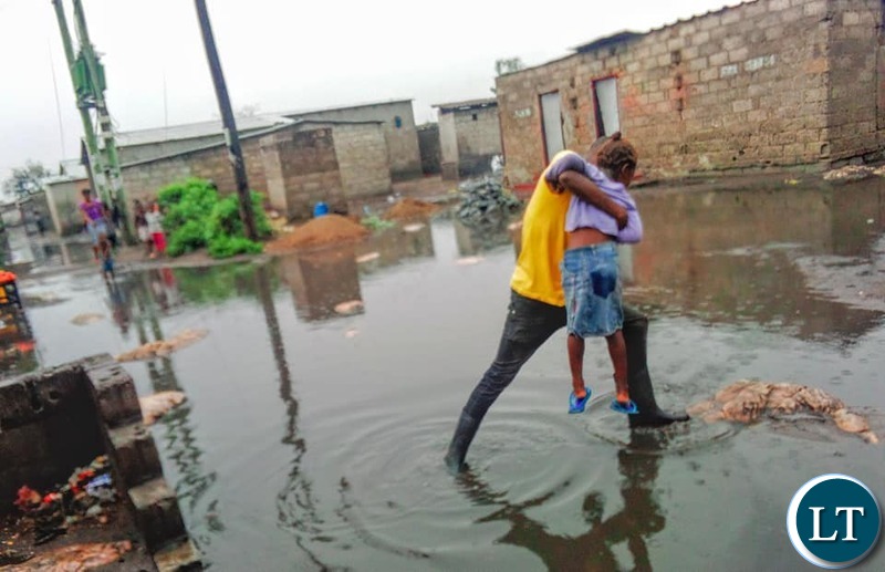Zambia President Lungu demands for Permanent Solution to Floods in Lusaka