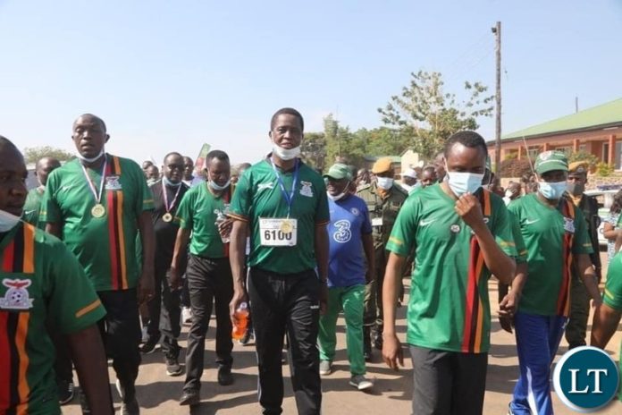 President Lungu are Samfya Summerfest Event