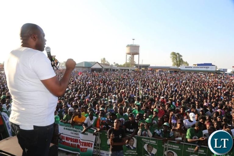 Lusambo Promise Development to Kapiri Mposhi resident if they Vote for a PF MP