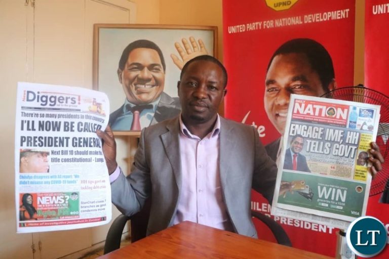 President Edgar Lungu  should  stop clamouring for dictatorial titles