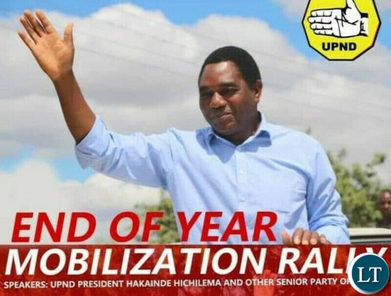Zambia Police Okays UPND Mobilisation Rally in Lusaka